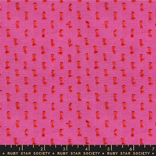 Manufacturer: Ruby Star Society
Designer: Alexia Abegg
Collection: Warp and Weft Mystic Fable
Print Name: Flicker in Pink
Material: 100% Cotton Woven
Weight: Quilting 
SKU: RS4128-17
Width: 44 inches