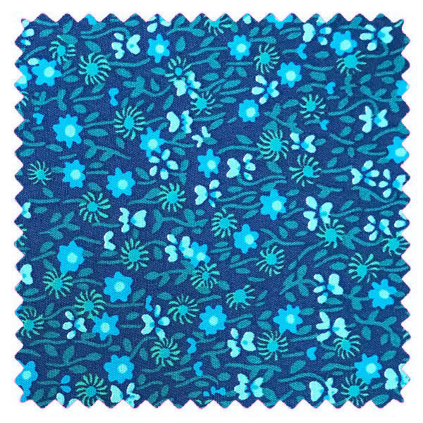 Petit Pan - Coupons - Flower Power in Indigo
