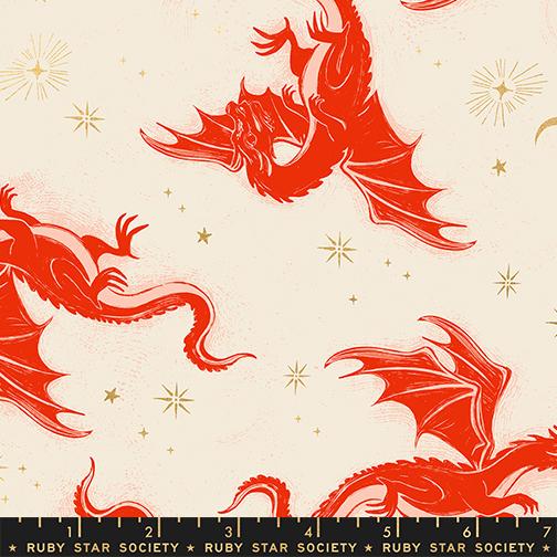 Manufacturer: Ruby Star Society
Designer: Sarah Watts
Collection: Fireglow
Print Name: Etched Dragons in Poinsettia
Material: 100% Cotton
Weight: Quilting
SKU: RS2131-11M
Width: 44 inches