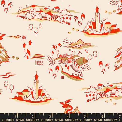 Manufacturer: Ruby Star Society
Designer: Sarah Watts
Collection: Fireglow
Print Name: Mountain Town in Pointsettia
Material: 100% Cotton
Weight: Quilting
SKU: RS2133-11M
Width: 44 inches