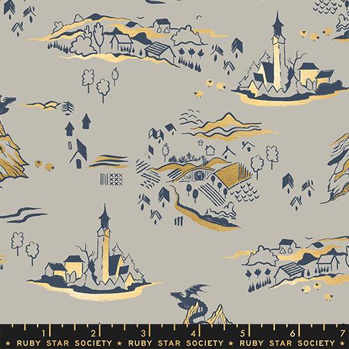 Manufacturer: Ruby Star Society
Designer: Sarah Watts
Collection: Fireglow
Print Name: Mountain Town in Oyster
Material: 100% Cotton
Weight: Quilting
SKU: RS2133-13M
Width: 44 inches