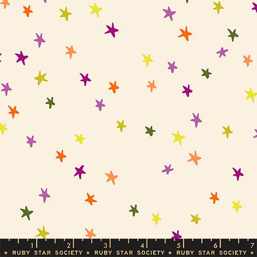 Manufacturer: Moda Fabrics
Designer: Ruby Star Society
Collection: Freaky Familiars
Print Name: Starry in Spooky Natural
Material: 100% Cotton
Weight: Quilting
SKU: RS4109-96
Width: 44 inches