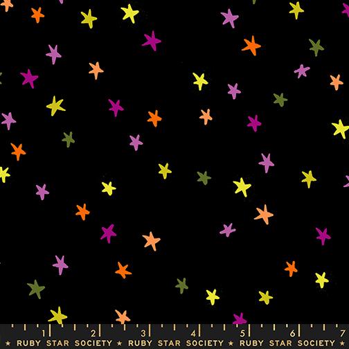 Manufacturer: Moda Fabrics
Designer: Ruby Star Society
Collection: Freaky Familiars
Print Name: Starry in Spooky Black
Material: 100% Cotton
Weight: Quilting
SKU: RS4109-98
Width: 44 inches