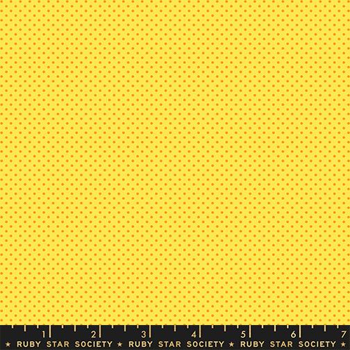 Manufacturer: Ruby Star Society
Designer: Alexia Abegg
Collection: 1 800 Calico
Print Name: Mini Dot in Chrome Yellow
Material: 100% Cotton
Weight: Quilting
SKU: RS4102-34
Width: 44 inches