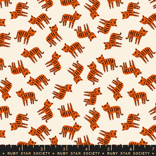 Manufacturer: Ruby Star Society
Designer: Alexia Abegg
Collection: 1 800 Calico
Print Name: Meow in Natural
Material: 100% Cotton
Weight: Quilting
SKU: RS4166-12
Width: 44 inches