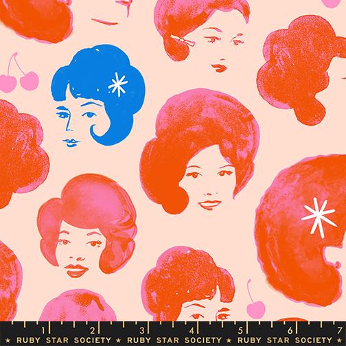 Manufacturer: Ruby Star Society
Designer: Melody Miller
Collection: Sparkle Mart
Print Name: Dottie's Friends in Peach Blossom
Material: 100% Cotton
Weight: Quilting
SKU: RS0120-15
Width: 44 inches