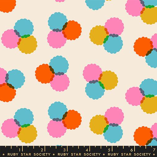 Manufacturer: Ruby Star Society
Designer: Melody Miller
Collection: Sparkle Mart
Print Name: Puffs in Natural
Material: 100% Cotton
Weight: Quilting
SKU: RS0122-11
Width: 44 inches