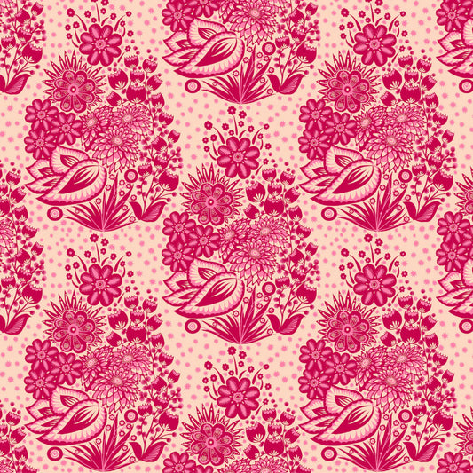 Manufacturer: Anna Maria Textiles for Northcott Fabrics
Designer: Anna Maria Parry
Collection: Overdressed
Print Name: Totem in Red
Material: 100% Cotton
Weight: Quilting
SKU: AMT152-25L
Width: 44 inches