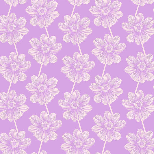 Manufacturer: Anna Maria Textiles for Northcott Fabrics
Designer: Anna Maria Parry
Collection: Indelible
Print Name: Anemone in Lilac
Material: 100% Cotton
Weight: Quilting
SKU: AMT1000-83V
Width: 44 inches