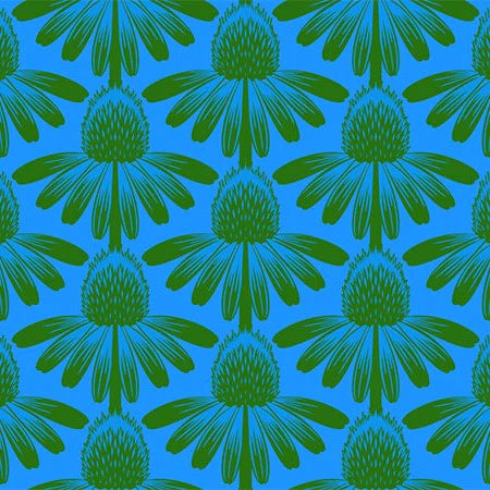 Manufacturer: Anna Maria Textiles for Northcott Fabrics
Designer: Anna Maria Parry
Collection: Indelible
Print Name: Coneflower in Pool
Material: 100% Cotton
Weight: Quilting
SKU: AMT1001-62C
Width: 44 inches