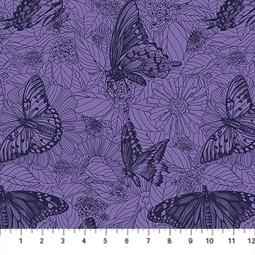 Manufacturer: Anna Maria Textiles for Northcott Fabrics
Designer: Anna Maria Parry
Collection: Indelible Ink
Print Name: Winging It in Blueberry
Material: 100% Cotton
Weight: Quilting
SKU: AMT1006-63V
Width: 44 inches