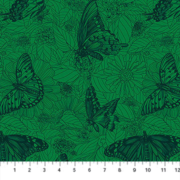Manufacturer: Anna Maria Textiles for Northcott Fabrics
Designer: Anna Maria Parry
Collection: Indelible Ink
Print Name: Winging It in Jade
Material: 100% Cotton
Weight: Quilting
SKU: AMT1006-72C
Width: 44 inches