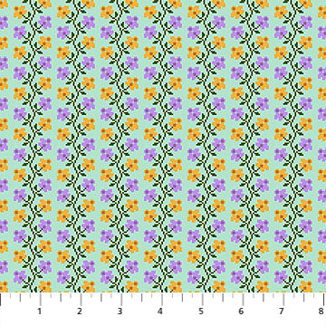 Manufacturer: Anna Maria Textiles
Designer: Anna Maria Parry
Collection: Heiress
Print Name: Offshoot in Spring
Material: 100% Cotton
Weight: Quilting
SKU: AMT1010-64C
Width: 44 inches