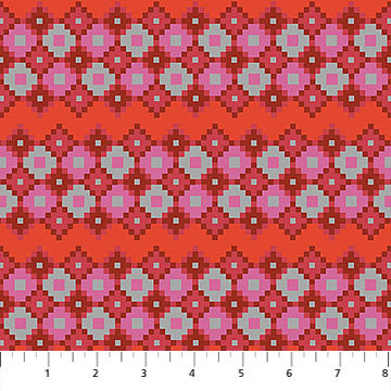 Manufacturer: Anna Maria Textiles
Designer: Anna Maria Parry
Collection: Heiress
Print Name: Interwoven in Bouquet
Material: 100% Cotton
Weight: Quilting
SKU: AMT1011-38L
Width: 44 inches