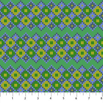 Manufacturer: Anna Maria Textiles
Designer: Anna Maria Parry
Collection: Heiress
Print Name: Interwoven in Sea
Material: 100% Cotton
Weight: Quilting
SKU: AMT1011-62C
Width: 44 inches