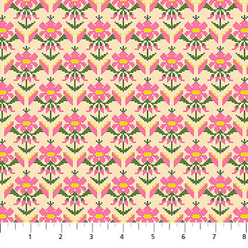 Manufacturer: Anna Maria Textiles
Designer: Anna Maria Parry
Collection: Heiress
Print Name: Posey in Sweet
Material: 100% Cotton
Weight: Quilting
SKU: AMT1013-28C
Width: 44 inches