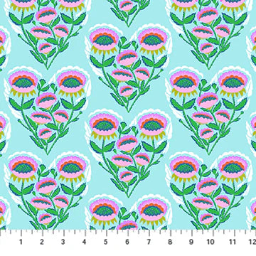 Manufacturer: Anna Maria Textiles for Northcott Fabrics
Designer: Anna Maria Parry
Collection: Allegory
Print Name: Pitterpat in Sky
Material: 100% Cotton
Weight: Quilting
SKU: AMT143-40C
Width: 44 inches