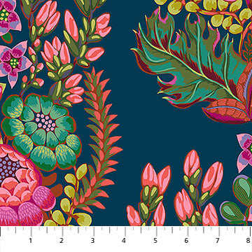 Manufacturer: Anna Maria Textiles
Designer: Anna Maria Parry
Collection: Rhapsody
Print Name: Outstretched in Azure
Material: 100% Cotton
Weight: Quilting
SKU: AMT170-49C
Width: 44 inches