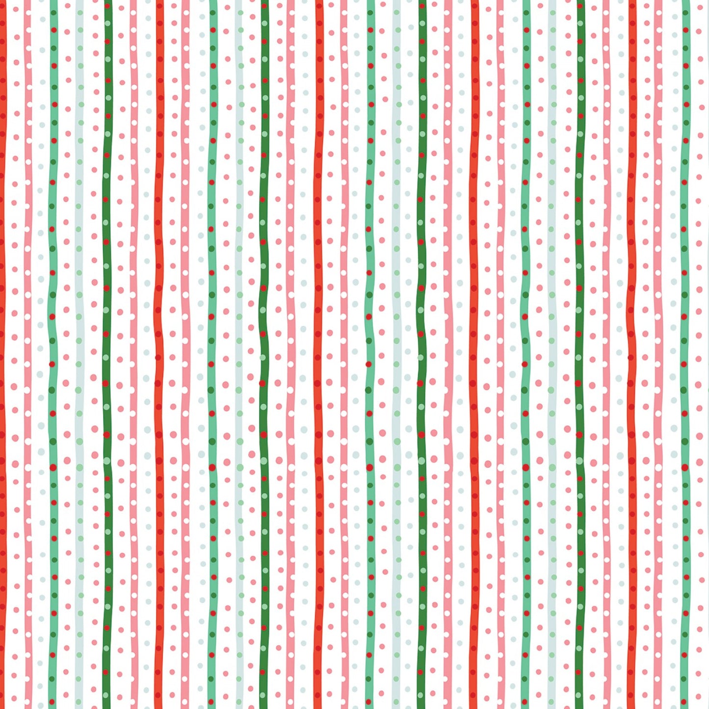 Manufacturer: Riley Blake Designs Designer: Jill Howarth Collection: Twas Print Name: Sugarplum Stripe in Multi Material: 100% Cotton Weight: Quilting SKU: SC13465R-MULTI Width: 44 inches