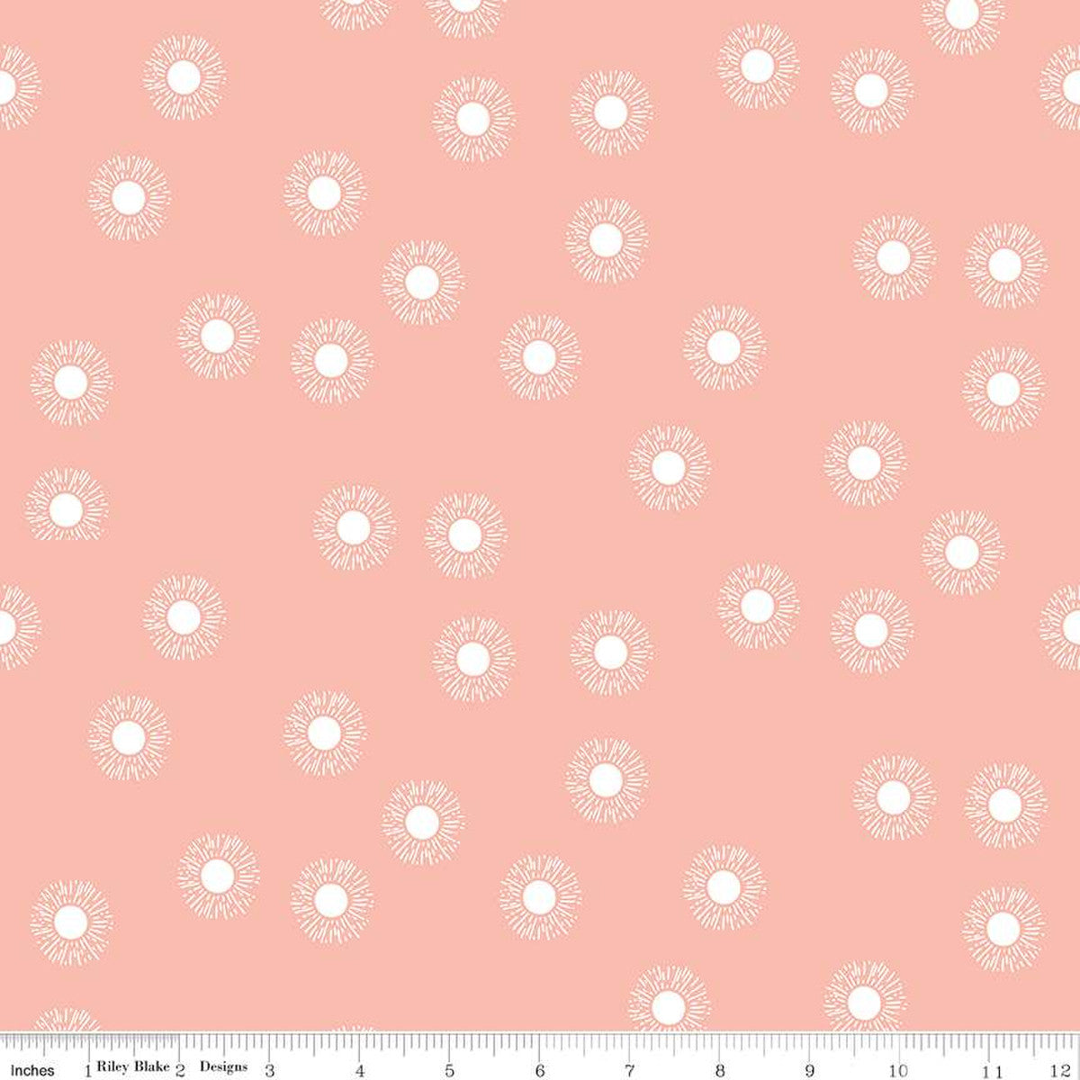 Manufacturer: Riley Blake Designs Designer: Fran Gulick of Cotton and Joy Collection: Moonchild Print Name: Sunrise in Crepe Material: 100% Cotton Weight: Quilting SKU: SC13824-CREPE Width: 44 inches