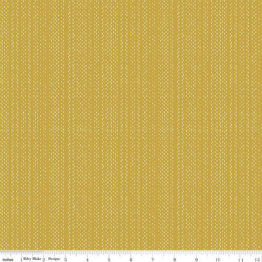 Manufacturer: Riley Blake Designs Designer: Fran Gulick of Cotton and Joy Collection: Moonchild Print Name: Signals in Curry Material: 100% Cotton Weight: Quilting SKU: SC13826-CURRY Width: 44 inches