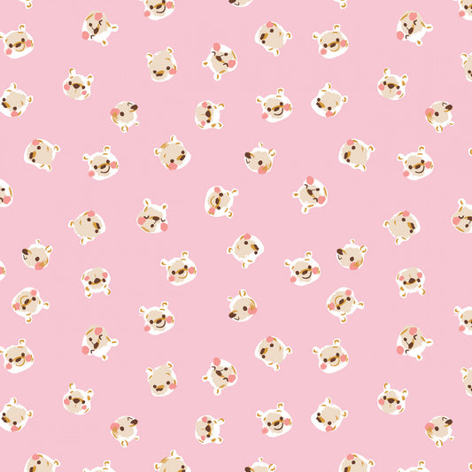 Manufacturer: Riley Blake Designs
Designer: Jill Howarth
Collection: 100 Aker Woods
Print Name: Pooh Brain in Pink
Material: 100% Cotton
Weight: Quilting
SKU: C15174R-PINK
Width: 44 inches