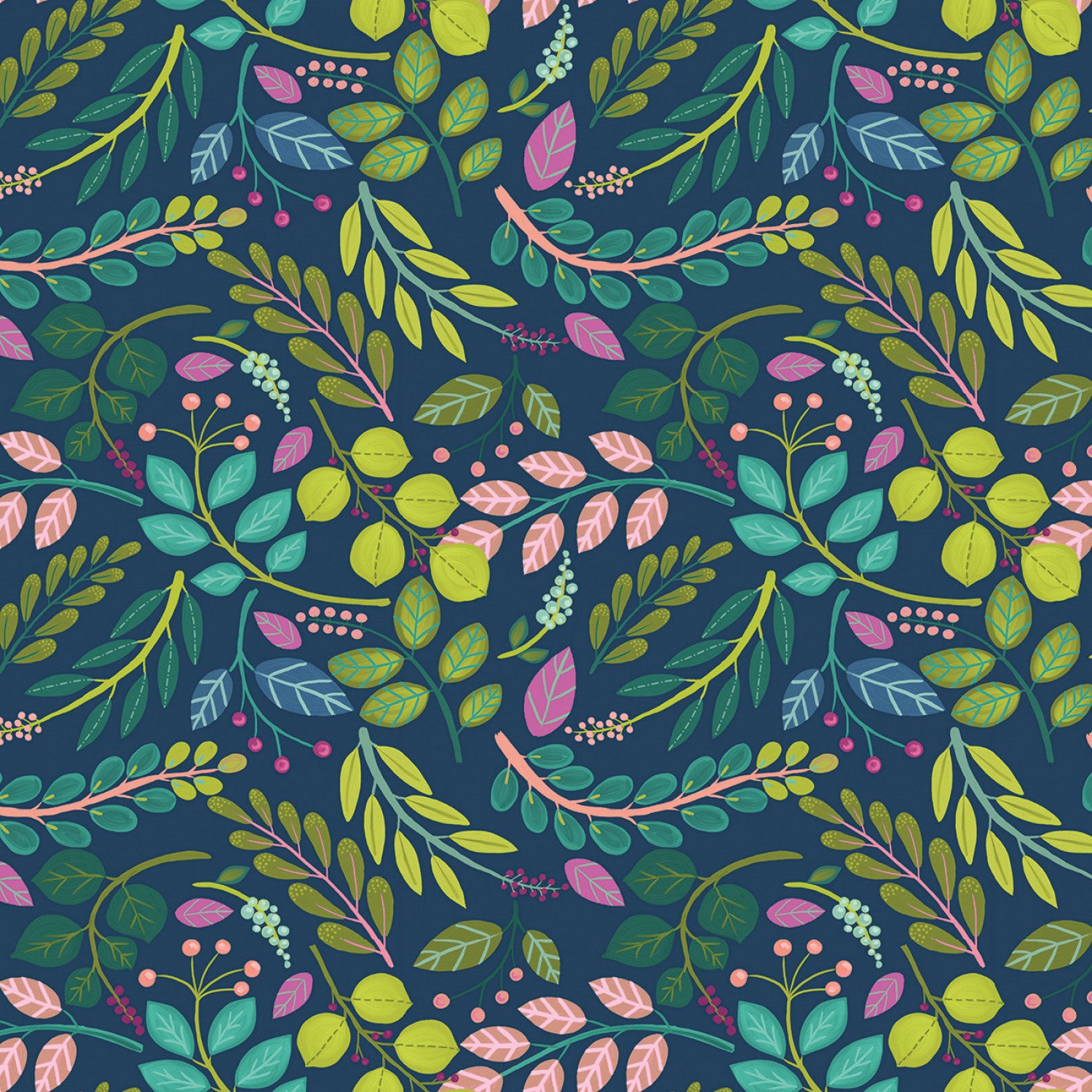 Manufacturer: Riley Blake Designs
Designer: Lila Tueller
Collection: Fragrant Fields
Print Name: Sprigs in Dark Forest
Material: 100% Cotton
Weight: Quilting
SKU: C15221R-DKFOREST
Width: 44 inches