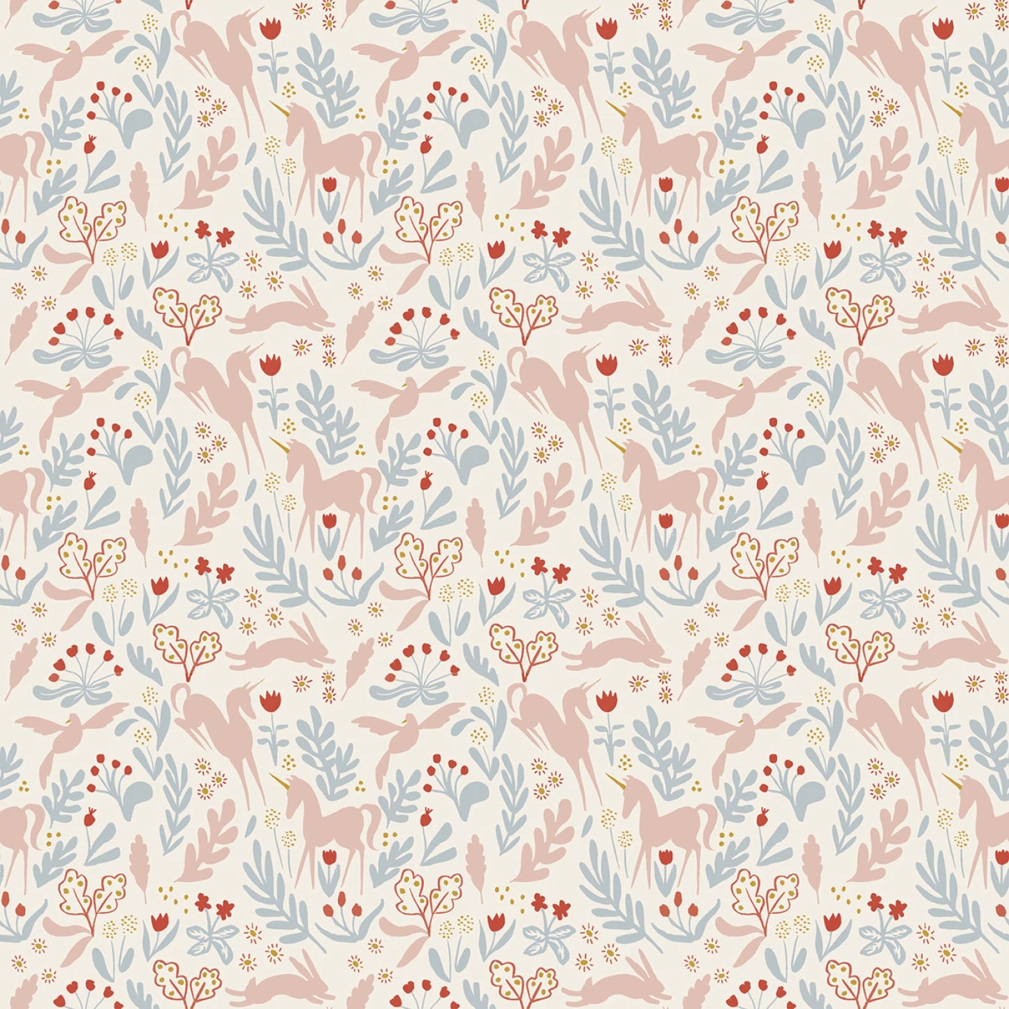 Manufacturer: Riley Blake Designs
Designer: Sarah Jane
Collection: Story Land
Print Name: Magic Folk in Cream
Material: 100% Cotton
Weight: Quilting
SKU: C18303R-CREAM
Width: 44 inches