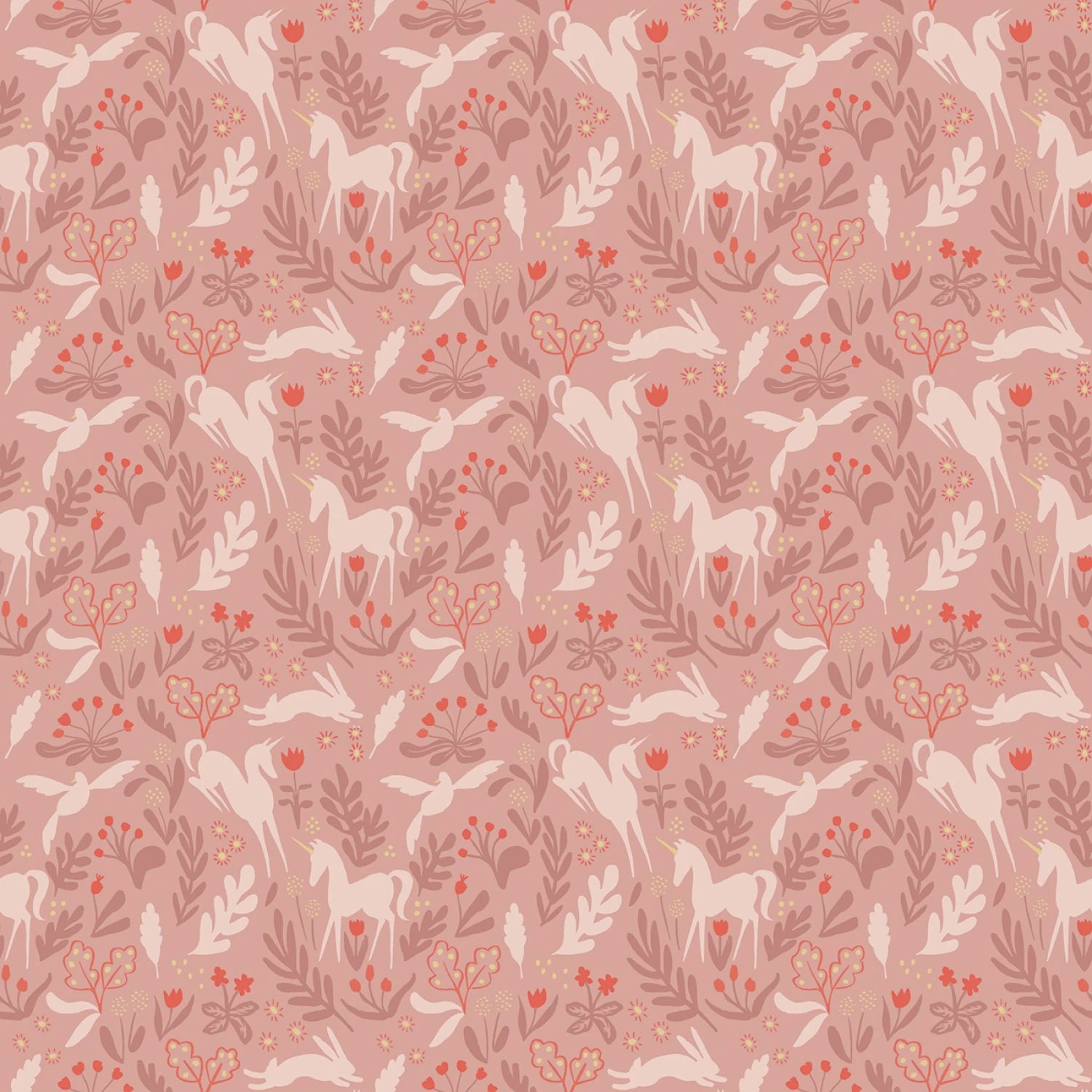 Manufacturer: Riley Blake Designs
Designer: Sarah Jane
Collection: Story Land
Print Name: Magic Folk in Rose
Material: 100% Cotton
Weight: Quilting
SKU: C18303R-ROSE
Width: 44 inches