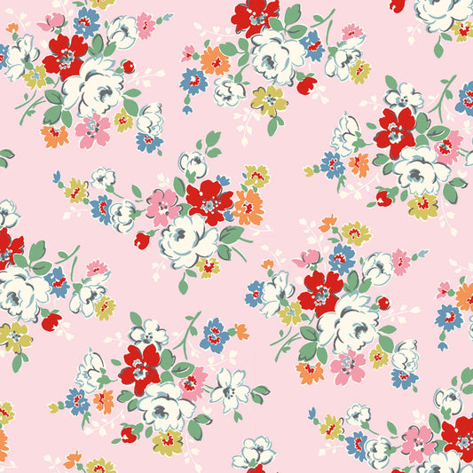 Manufacturer: Riley Blake Designs
Designer: Cath Kidston
Collection: Cath Kidston Signature Collection
Print Name: Clifton Rose in Pink
Material: 100% Cotton
Weight: Quilting
SKU: C18370R-PINK
Width: 44 inches