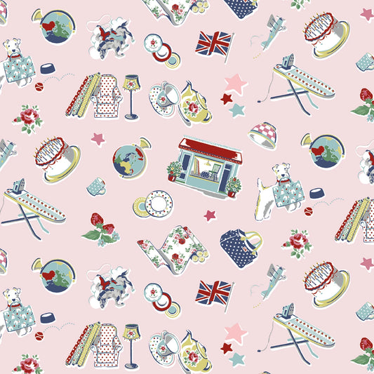 Manufacturer: Riley Blake Designs
Designer: Cath Kidston
Collection: Cath Kidston Signature Collection
Print Name: Icons in Pink
Material: 100% Cotton
Weight: Quilting
SKU: C18371R-PINK
Width: 44 inches