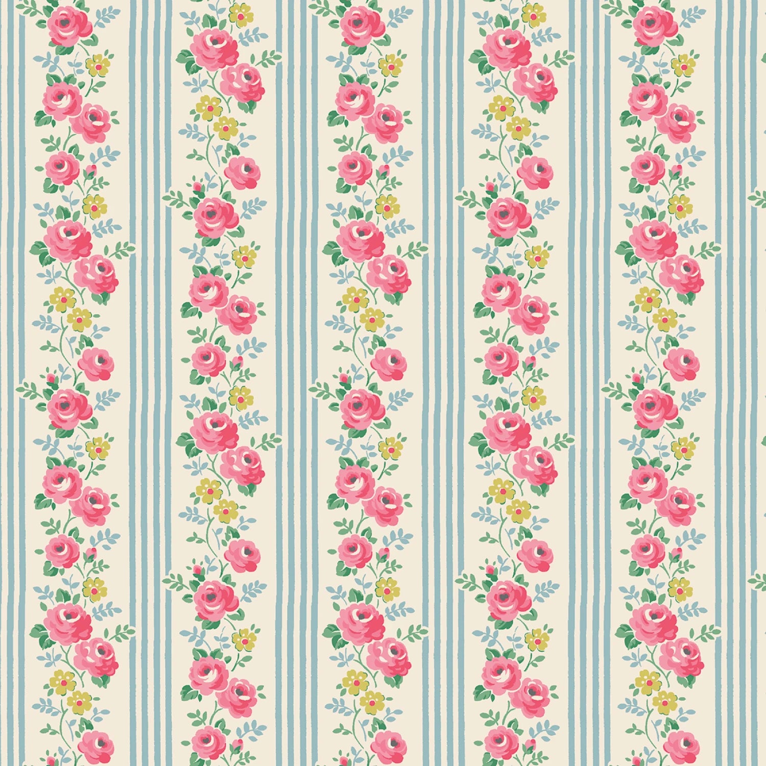 Manufacturer: Riley Blake Designs
Designer: Cath Kidston
Collection: Cath Kidston Signature Collection
Print Name: Stripe in Blue
Material: 100% Cotton
Weight: Quilting
SKU: C18372R-BLUE
Width: 44 inches