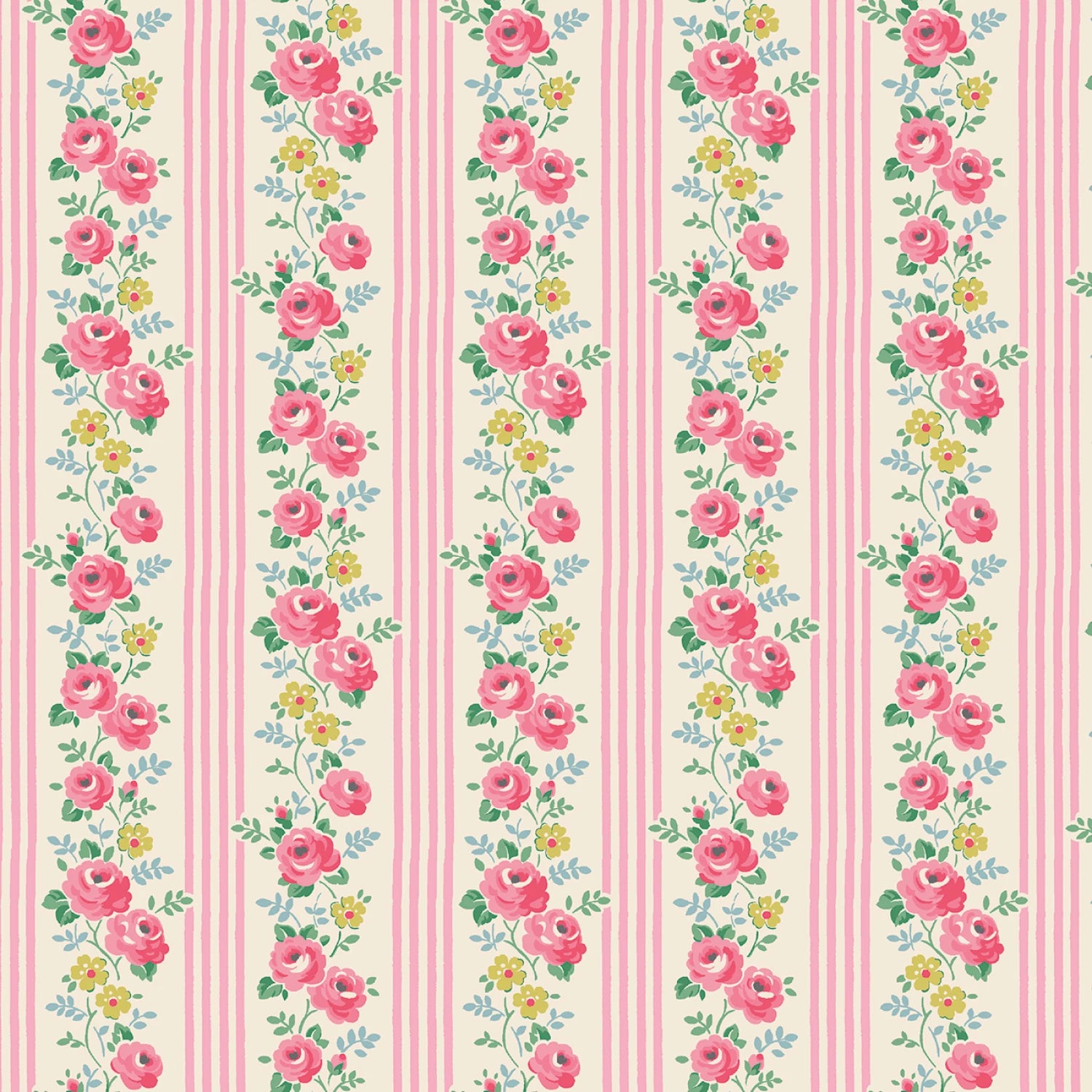 Manufacturer: Riley Blake Designs
Designer: Cath Kidston
Collection: Cath Kidston Signature Collection
Print Name: Stripe in Pink
Material: 100% Cotton
Weight: Quilting
SKU: C18372R-PINK
Width: 44 inches
