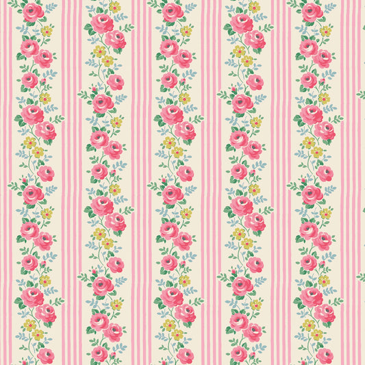 Manufacturer: Riley Blake Designs
Designer: Cath Kidston
Collection: Cath Kidston Signature Collection
Print Name: Stripe in Pink
Material: 100% Cotton
Weight: Quilting
SKU: C18372R-PINK
Width: 44 inches