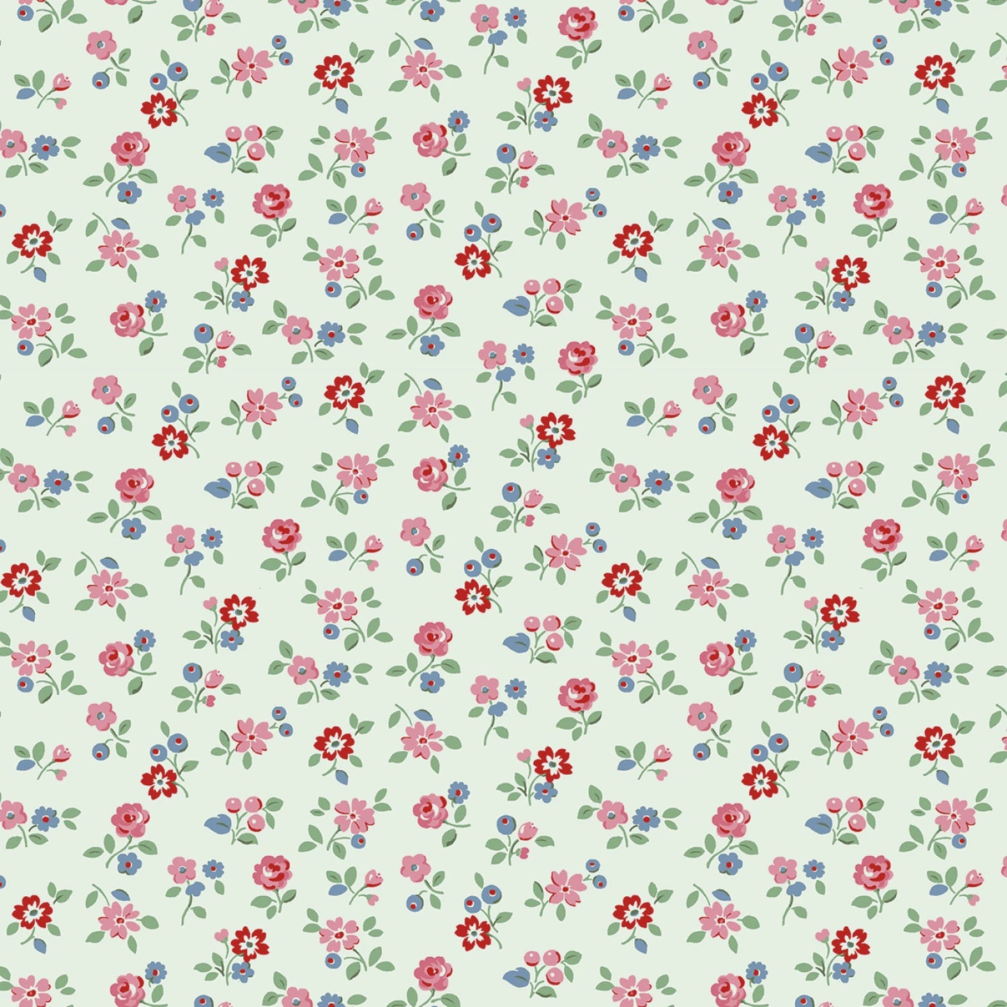 PREORDER || Riley Blake Designs - Cath Kidston - Cath Kidston Signature Collection - Arlington Ditsy in Mist - OCTOBER 2026