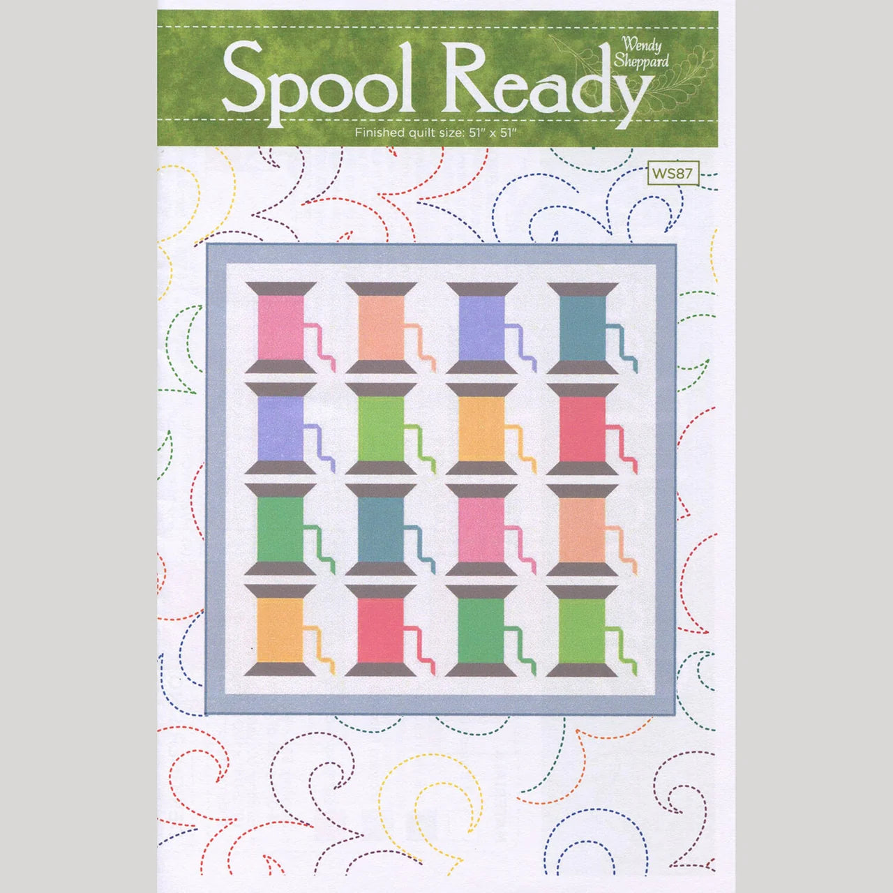 Ivory Spring - Spool Ready Quilt PATTERN