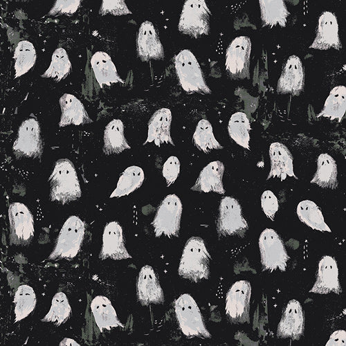 Manufacturer: Art Gallery Fabrics
Collection: Enshadow
Designer: Katarina Roccella
Print Name: Oh My Ghost in Noir
Material: 100% Cotton
Weight: Quilting
SKU: ENW-49406
Width: 44 inches