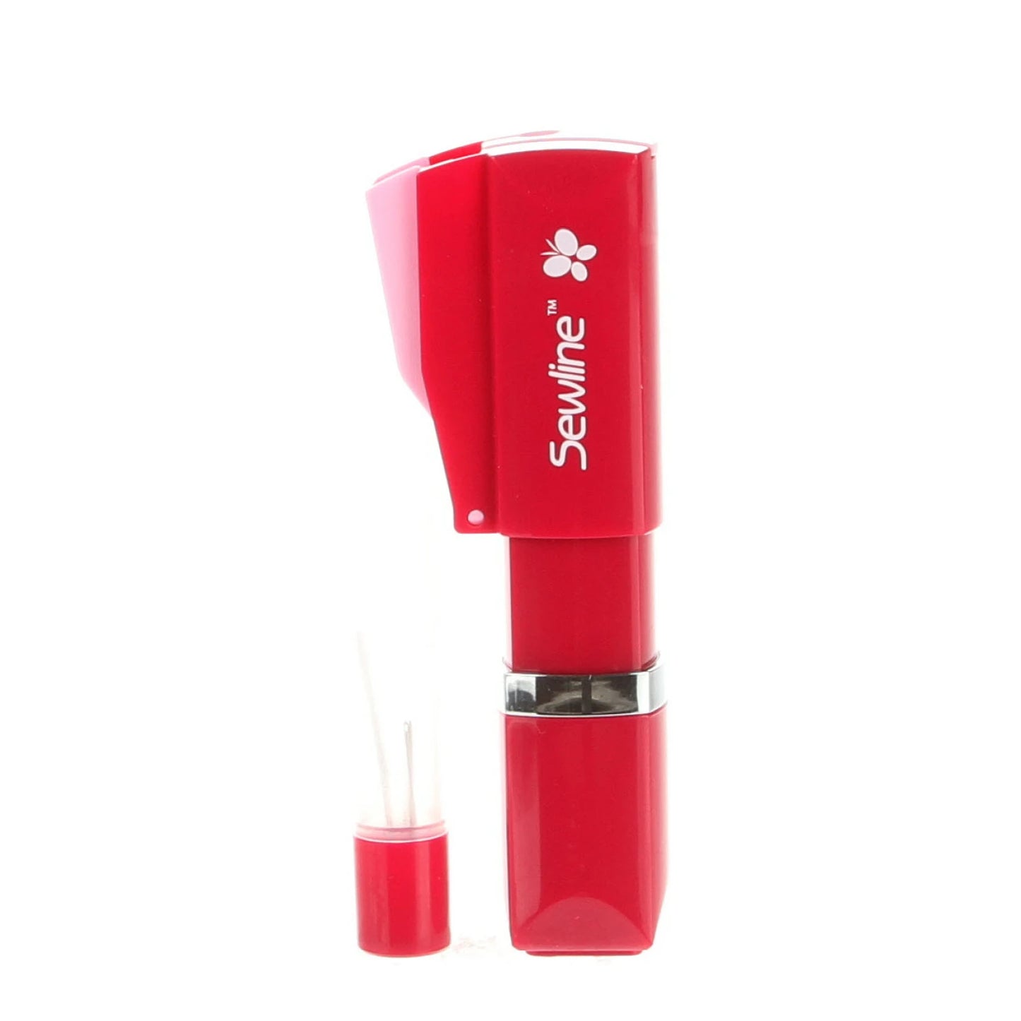 Sewline's Sure Guide Needle Threader threads your very finest needles easily. Works with fine oval eye needle sizes 9 to 12. Includes six needles.