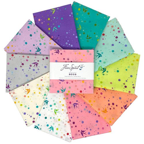 Tula Pink - True Colors - Fairy Dust MINI CHARM PACK