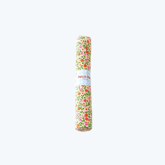 Direct from Paris, France. Petit Pan "Coupons" are an upsized fat quarter, 50x70cm. Throw some into your next project to add something extra special!

Manufacturer: Petit Pan
Print Name: Flower Power in Pink
Material: 100% Cotton
Weight: Quilting
Measures: 50x70cm