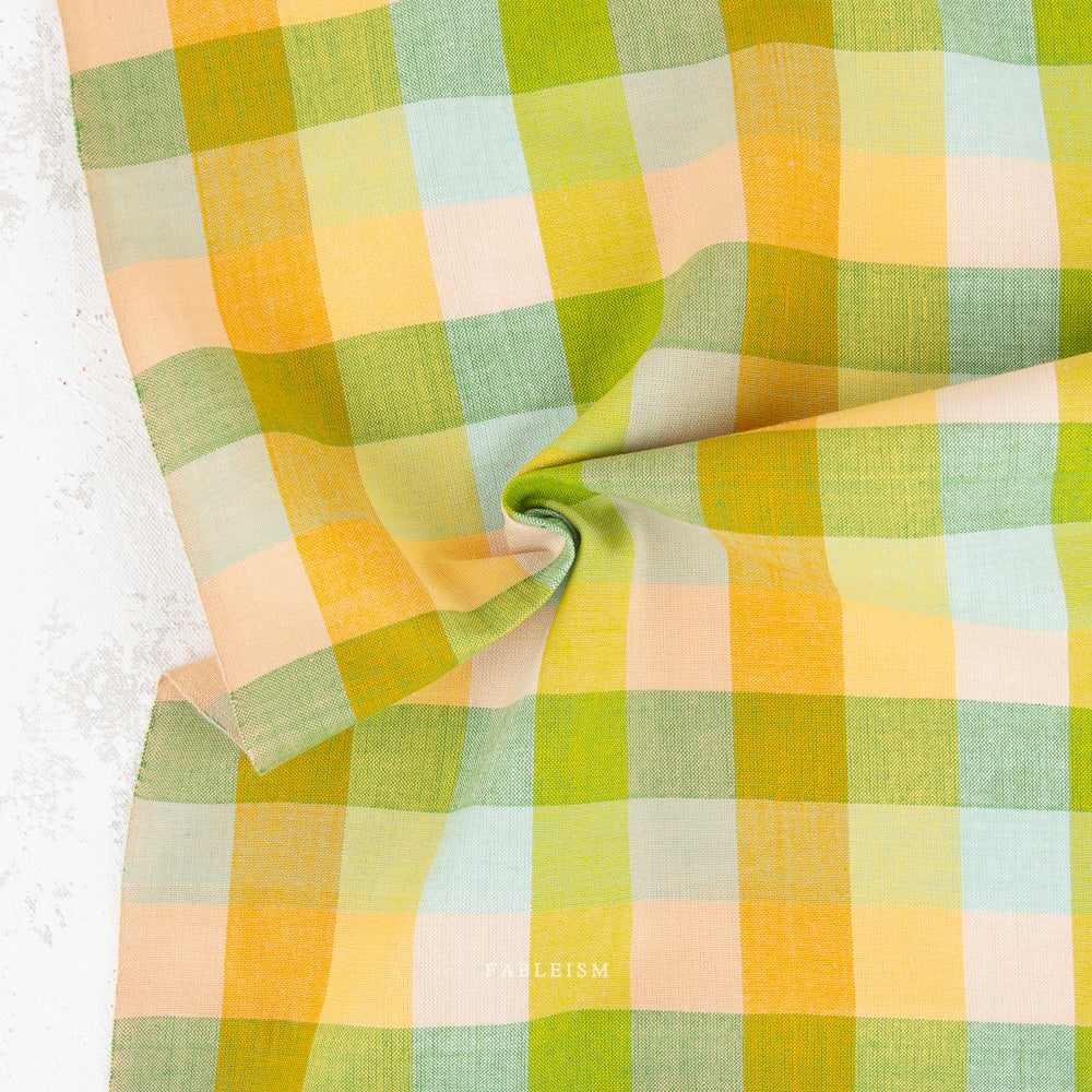 Manufacturer: Fableism Supply Co.
Designer: Fableism Supply Co.
Collection: Happy Camper
Print Name: 1" Happy Checkers in Freshwater
Material: 100% Cotton Woven
SKU: HCR-02-1HC-FRESHWATER
Width: 44 inches