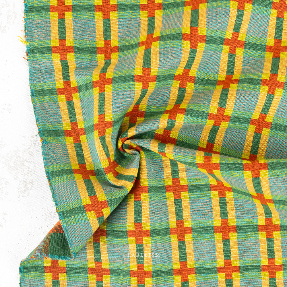 Manufacturer: Fableism Supply Co.
Designer: Fableism Supply Co.
Collection: Happy Camper
Print Name: Decked Out in Gleam
Material: 100% Cotton Woven
SKU: HCR-03-DKT-GLEAM
Width: 44 inches