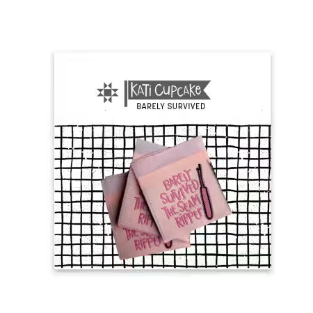 Add a personal touch to every project with our premium designer sew-in labels. Thoughtfully crafted for quilters, sewists, and makers, these high-quality fabric labels are perfect for your handmade garments, quilts, bags, and accessories.

3 Pack, 1-1/4" x 1-1/2" Centerfold
Woven Polyester - machine washable
*Double Sided