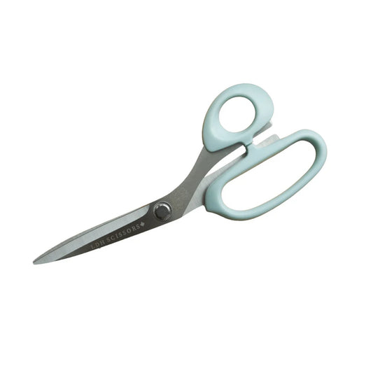 Introducing our latest collection: the Bloom Series. Designed to be both versatile and heavy-duty, these fabric scissors are ideal for a wide range of everyday projects. They feature a blunted tip for added safety, and have handles made from recycled plastic. Each pair also features a unique flower engraving that reflects one of our values—both as a business and as individuals.