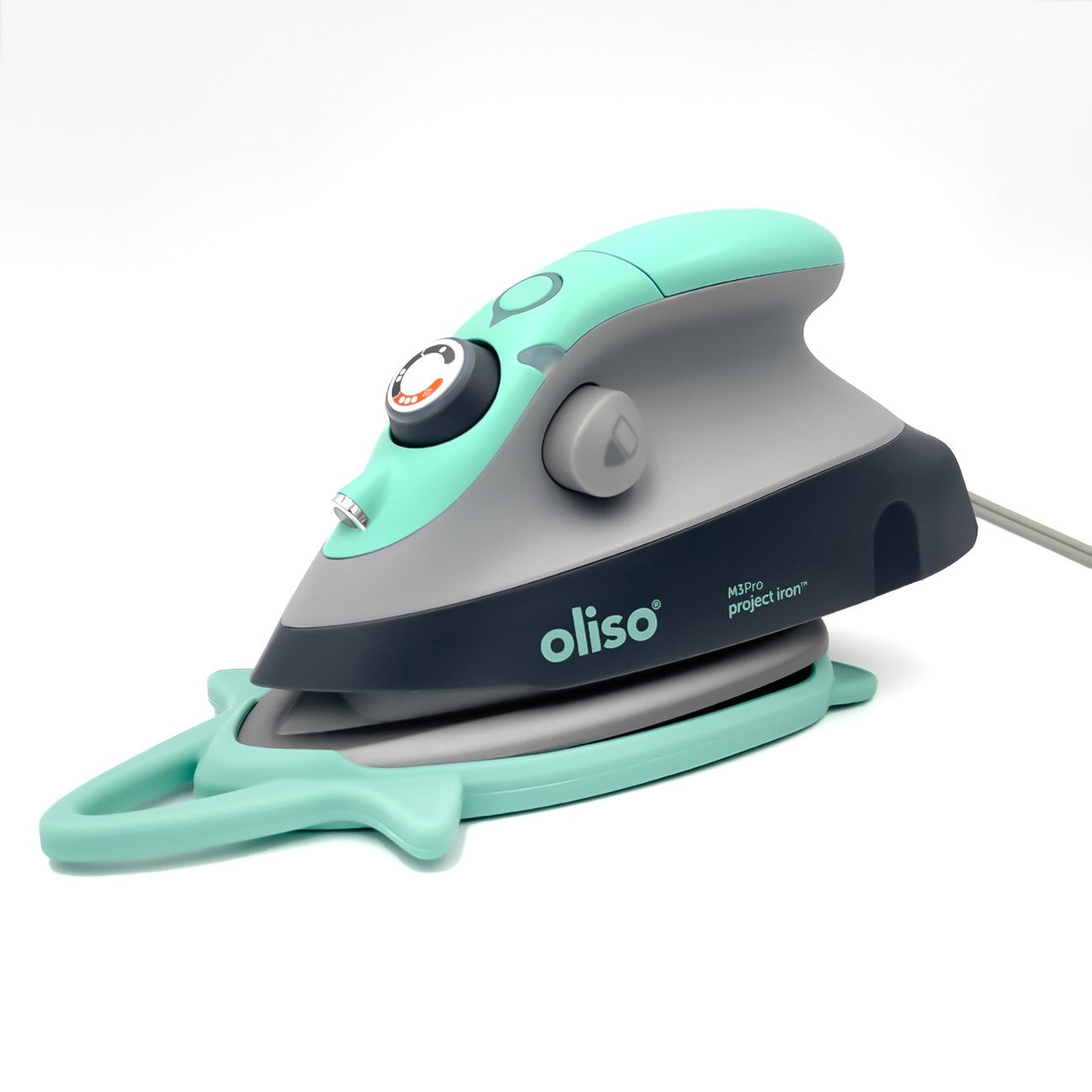 Hello! Meet the new Oliso M3Pro Project Iron – tailor-made for sewing, quilting, and crafting, with the performance of a full-size iron in a sleek, compact design. Elevate your pressing and ironing performance with its innovative features.  The patented LED ProLight™ takes center stage, casting a spotlight on intricate details by illuminating the precision tip and fabric, making it easier to see and work with even the smallest detail.