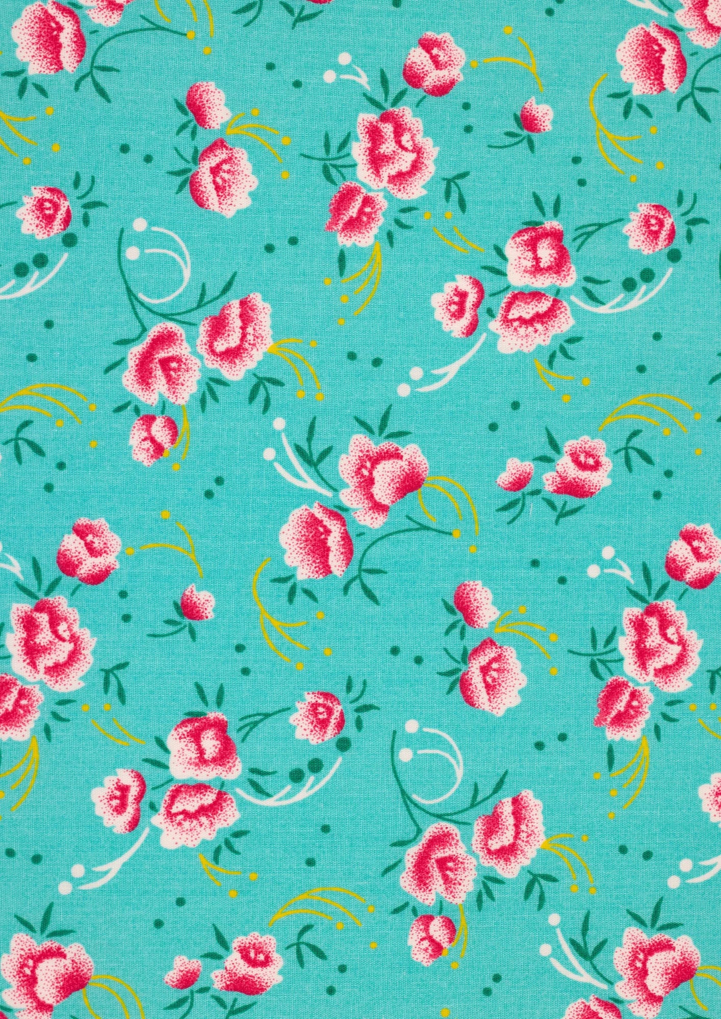 Petit Pan - Coupons - Peony in Celadon