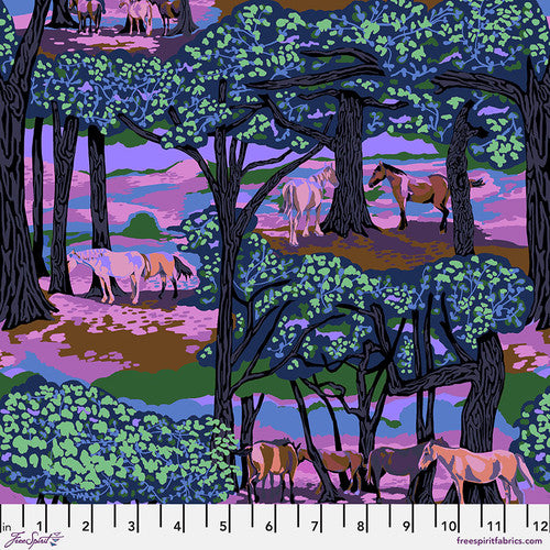Manufacturer: FreeSpirit Fabrics Designer: Anna Maria Horner Collection: Good Gracious Print Name: New Forest in Shadowed Material: 100% Cotton  Weight: Quilting  SKU: PWAH221.SHADOWED Width: 44 inches