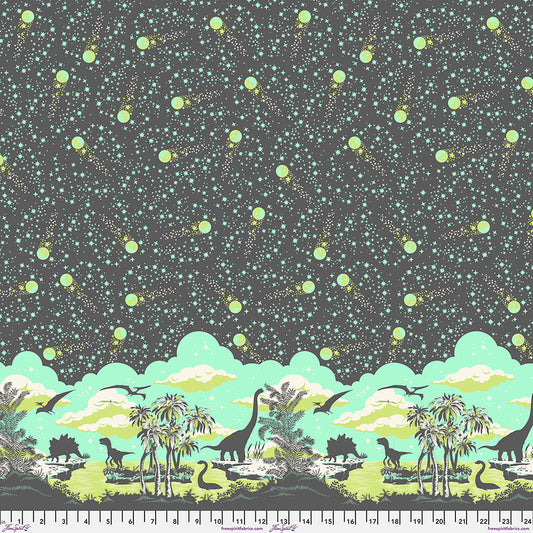 Manufacturer: FreeSpirit Fabrics Designer: Tula Pink Collection: Roar! Print Name: Meteor Shower in Storm Material: 100% Cotton  Weight: Quilting  SKU: PWTP226.STORM Width: 44 inches
