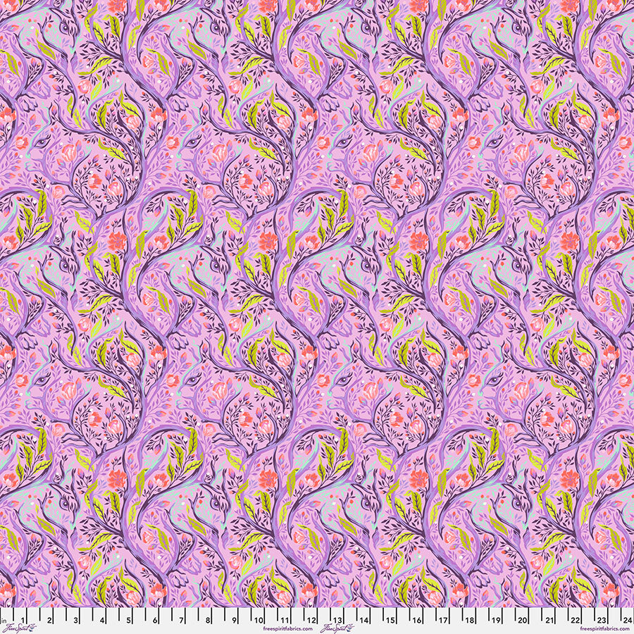 Manufacturer: FreeSpirit Fabrics
Designer: Tula Pink
Collection: Full Moon Forest II
Print Name: Branch Manager in Blossom
Material: 100% Cotton
Weight: Quilting
SKU: PWTP247.BLOSSOM
Width: 44 inches