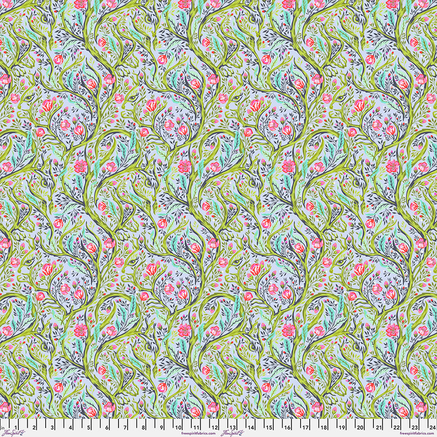 Manufacturer: FreeSpirit Fabrics
Designer: Tula Pink
Collection: Full Moon Forest II
Print Name: Branch Manager in Starlight
Material: 100% Cotton
Weight: Quilting
SKU: PWTP247.STARLIGHT
Width: 44 inches